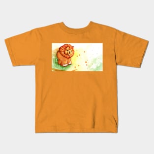 Little People  lion Kids T-Shirt